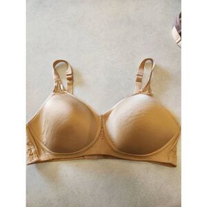 Comfort Choice Beige Cotton Bra Size 40C Style 27-1200-8